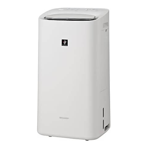 夏普衣物幹燥除濕機CV-S71-W 壓縮機方式7.1L/天緊湊型Plasmacluster