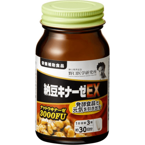 野口醫學研究所納豆激酶EX 90粒- 比比昂日貨