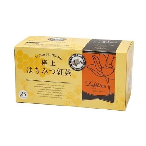 Lakshimi 極上蜂蜜紅茶極上含蜂蜜的薄荷茶2種各1套- 比比昂日貨